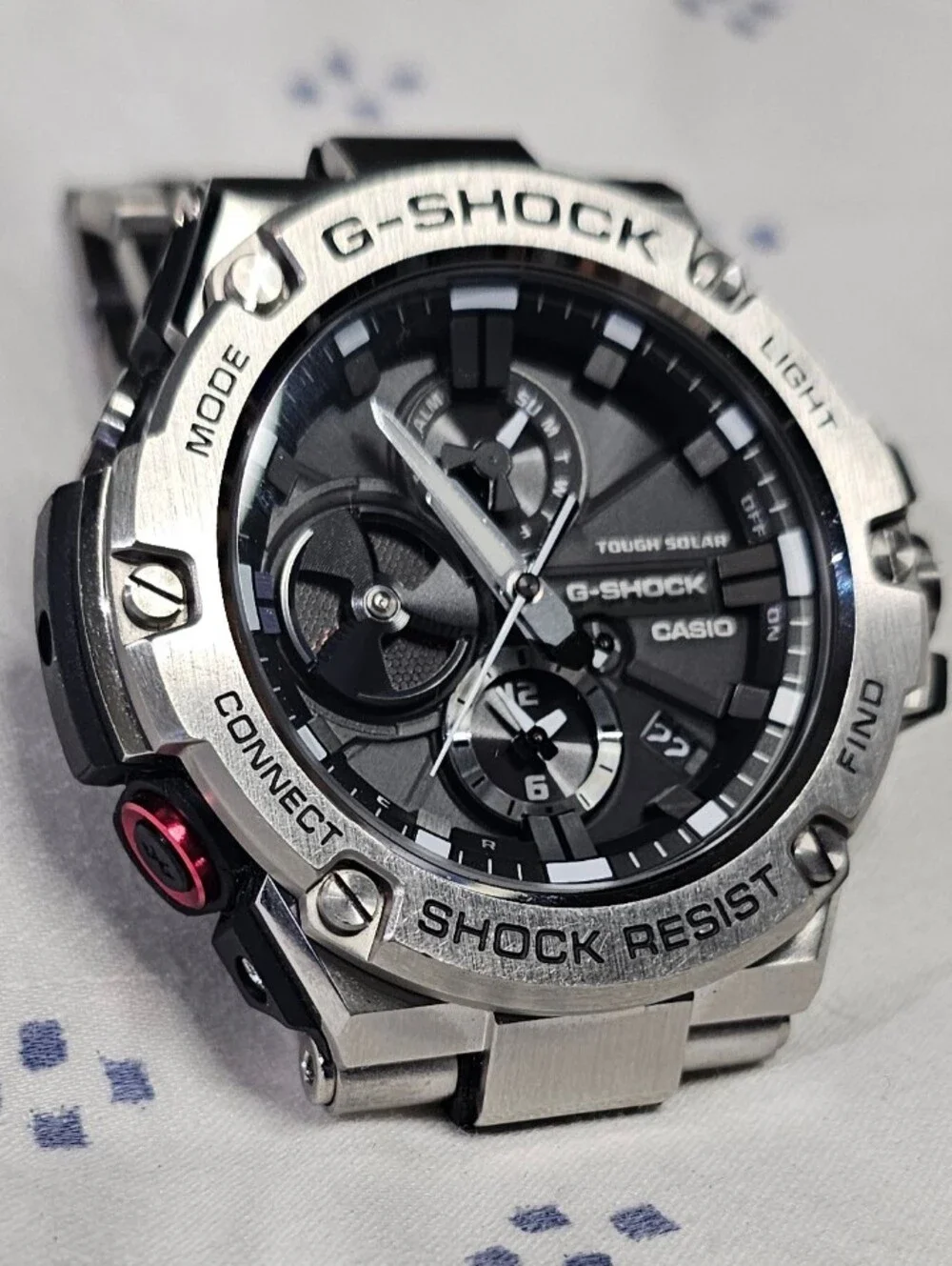 Casio G-Shock GST-B100D-1AJF G-Steel Bluetooth iOS Android Solar Men Wrist Watch